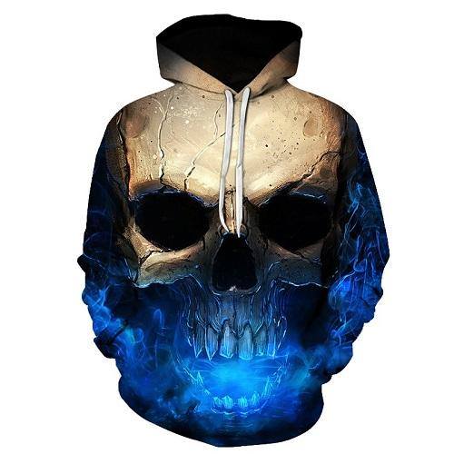 Combato Skull Hoodie - primary photo, shown with a person