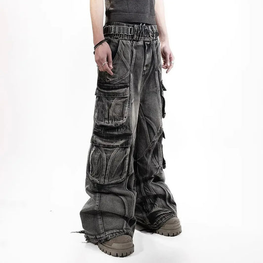 Men's Loose Pants - front studio view
