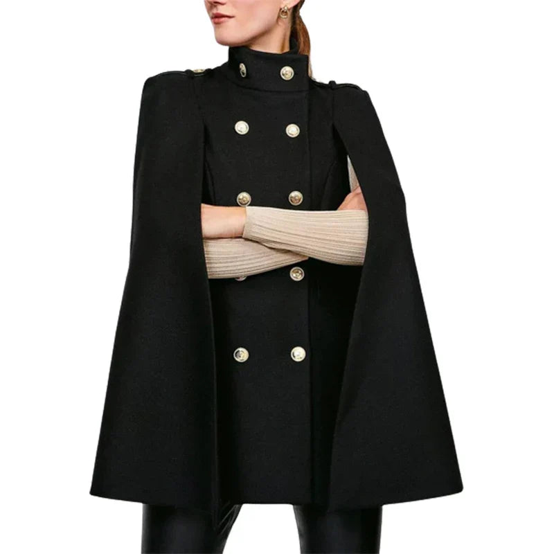 Women's Winter Cape - primary photo, shown with a person (1 of 3)