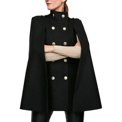 Women's Winter Cape - primary photo, shown with a person (1 of 3)
