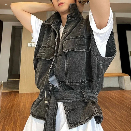 Men's Cargo Vest - primary photo, shown with a person (1 of 2)