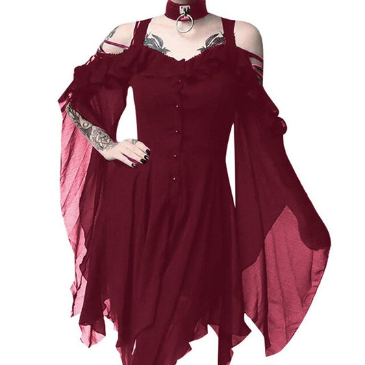 Dreamy Witch Dress - alternate view, shown with a person (4 of 15)