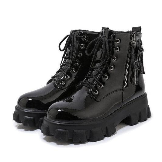 The Zip Tire Boots - front studio view (1 of 9)