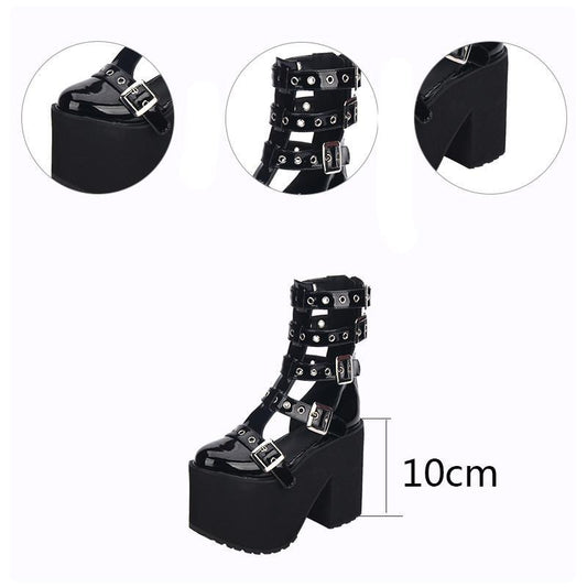 Gladiator Ghoul Sandals